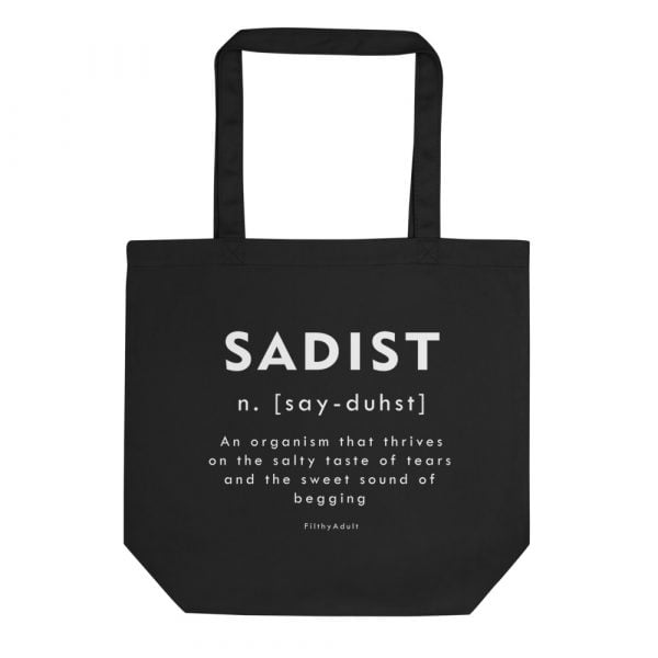 filthy-adult-kink-clothing-sadist-tote-bag