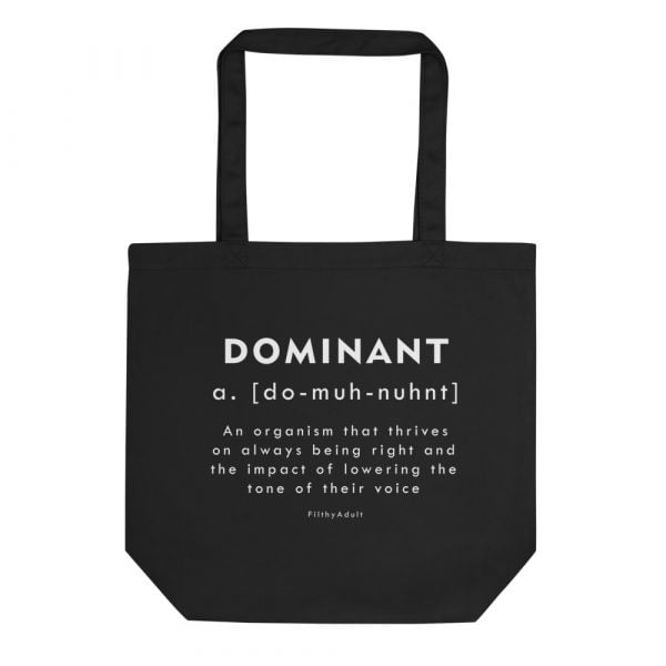 filthy-adult-kink-clothing-dominant-tote-bag
