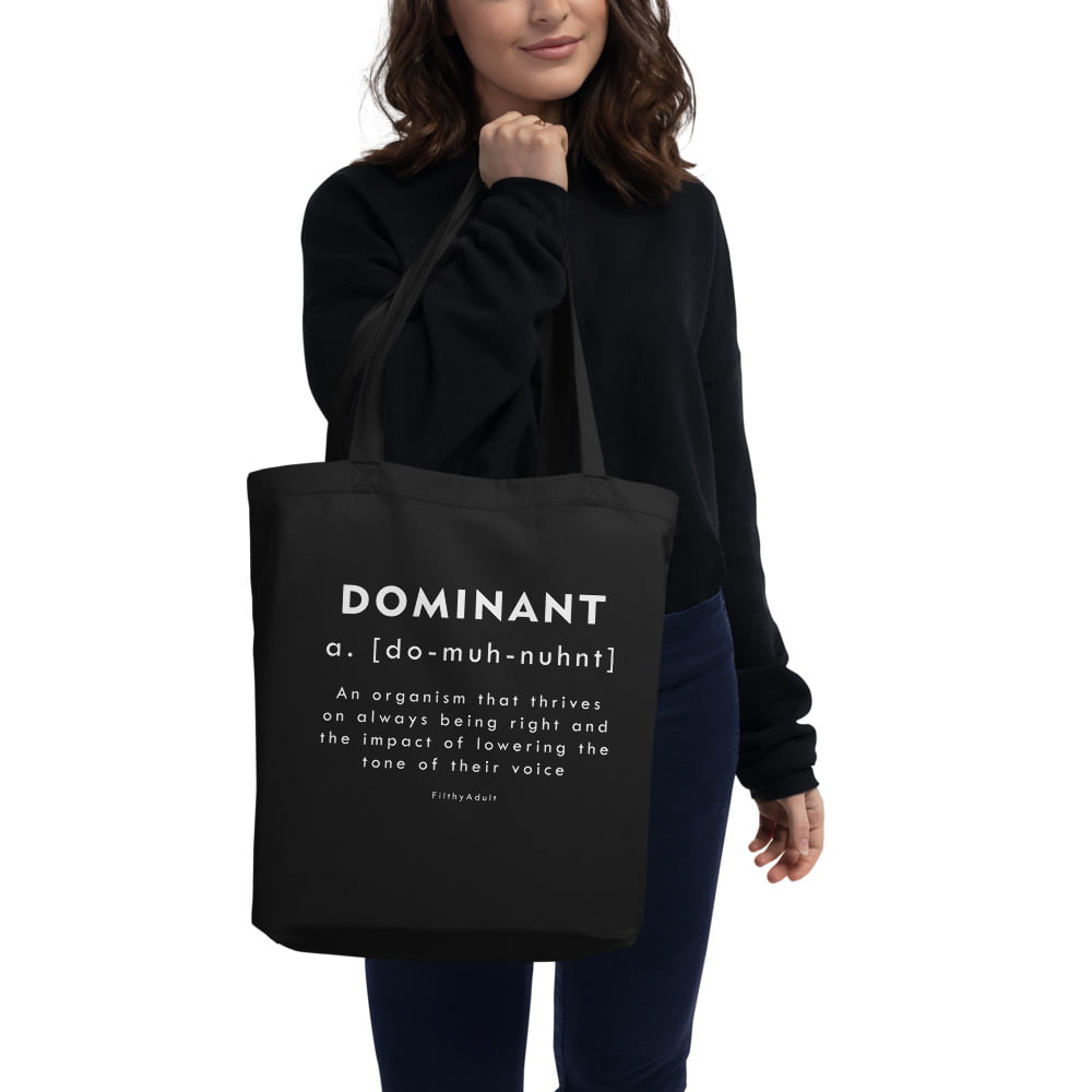 filthy-adult-kink-clothing-dominant-tote-bag