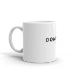 white glossy mug 11oz handle on left 60dc54b9175b8