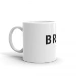 white glossy mug 11oz handle on left 60dc5573a38c6