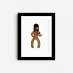 chocolate-milkshake-a4-nude-erotic-wall-art-framed
