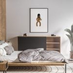 chocolate milkshake nude erotic wall art prints posters vertical 1