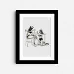 dinner-guest-a4-portrait-kink-bdsm-wall-art-born-in-black