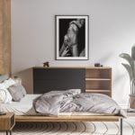 just a tease nude erotic wall art prints posters vertical 1