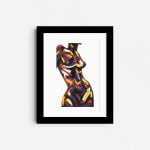 manon-a4-nude-erotic-wall-art-framed
