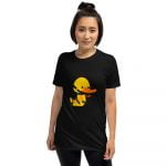 Fenton - Duck Duck Goose Kink Unisex T-Shirt (Black) - Image 3