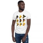 Duck Duck Goose Kink Unisex T-Shirt (White) - Image 4