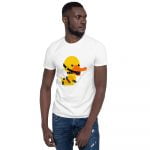 Fenton - Duck Duck Goose Kink Unisex T-Shirt (White) - Image 3