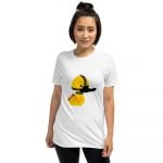 Ludwig - Duck Duck Goose Kink Unisex T-Shirt (White) - Image 3
