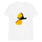 Ludwig - Duck Duck Goose Kink Unisex T-Shirt (White) - Image 4