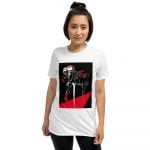 Becky - Sin City Kink Unisex T-Shirt (White) - Image 3
