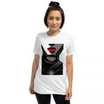 Miho - Sin City Kink Unisex T-Shirt (White) - Image 3
