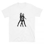 Black Crown - Born in Black Kink Unisex T-Shirt (White)