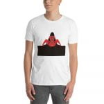 Contemplate - Shibari Kink Unisex T-Shirt (White) - Image 2