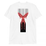 Elevate - Shibari Kink Unisex T-Shirt (White) - Image 4