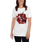 Expression - Shibari Kink Unisex T-Shirt (White) - Image 3