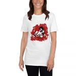 Pain - Shibari Kink Unisex T-Shirt (White) - Image 2