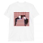 Levitate Red - Shibari Kink Unisex T-Shirt - Image 4
