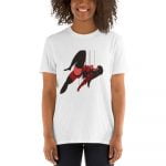 Power - Shibari Kink Unisex T-Shirt (White) - Image 3