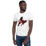 Power - Shibari Kink Unisex T-Shirt (White) - Image 5