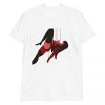 Power - Shibari Kink Unisex T-Shirt (White) - Image 6