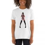 Control - Shibari Kink Unisex T-Shirt (White) - Image 3