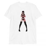 Control - Shibari Kink Unisex T-Shirt (White) - Image 4