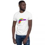 Rainbow Joy - A Night in Berlin Unisex T-Shirt (White) - Image 2