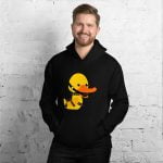 Fenton - Duck Duck Goose Kink Unisex Hoodie (Black) - Image 3