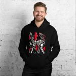Girls of Old Town - Sin City Kink Unisex Hoodie (Black) - Image 2