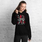Girls of Old Town - Sin City Kink Unisex Hoodie (Black) - Image 3