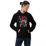 Girls of Old Town - Sin City Kink Unisex Hoodie (Black) - Image 5