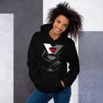Miho - Sin City Kink Unisex Hoodie (Black) - Image 4