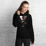 Miho - Sin City Kink Unisex Hoodie (Black) - Image 5