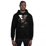 Miho - Sin City Kink Unisex Hoodie (Black) - Image 7