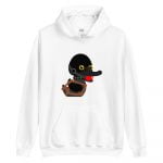 Daffy - Duck Duck Goose Kink Unisex Hoodie (White)