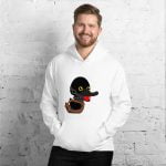 Daffy - Duck Duck Goose Kink Unisex Hoodie (White) - Image 3