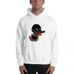 Daffy - Duck Duck Goose Kink Unisex Hoodie (White) - Image 5