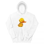 Daisy - Duck Duck Goose Kink Unisex Hoodie (White)