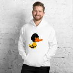Duckworth - Duck Duck Goose Kink Unisex Hoodie (White) - Image 3