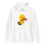Scrooge - Duck Duck Goose Kink Unisex Hoodie (White)