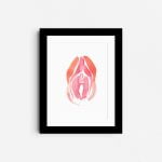 vida-a4-nude-erotic-wall-art-framed
