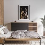 bound nude erotic wall art prints posters vertical 1