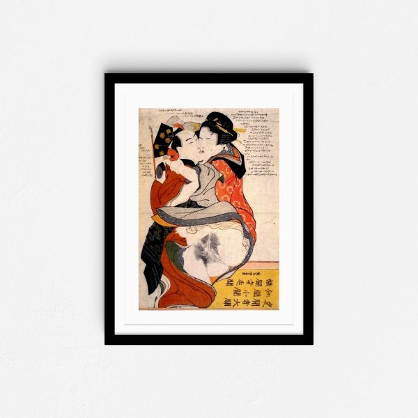 embrace-shunga-japanese-erotica-art-prints-frame