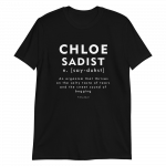 filthy adult bdsm t shirt personalised sadist 1