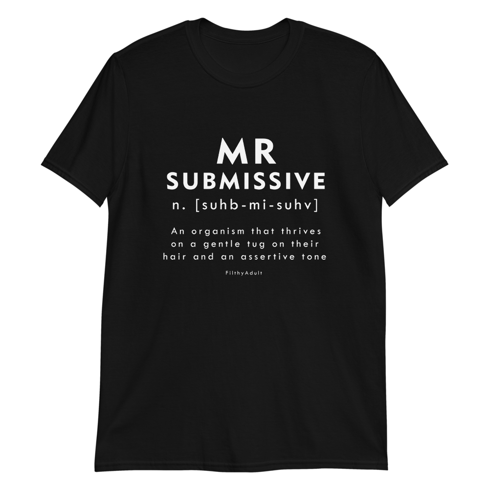 filthy adult bdsm t shirt personalised submissive 1