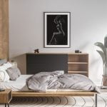 form nude erotic wall art prints posters vertical 1