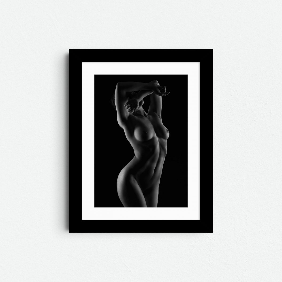 glisten nude erotic wall art prints framed portrait