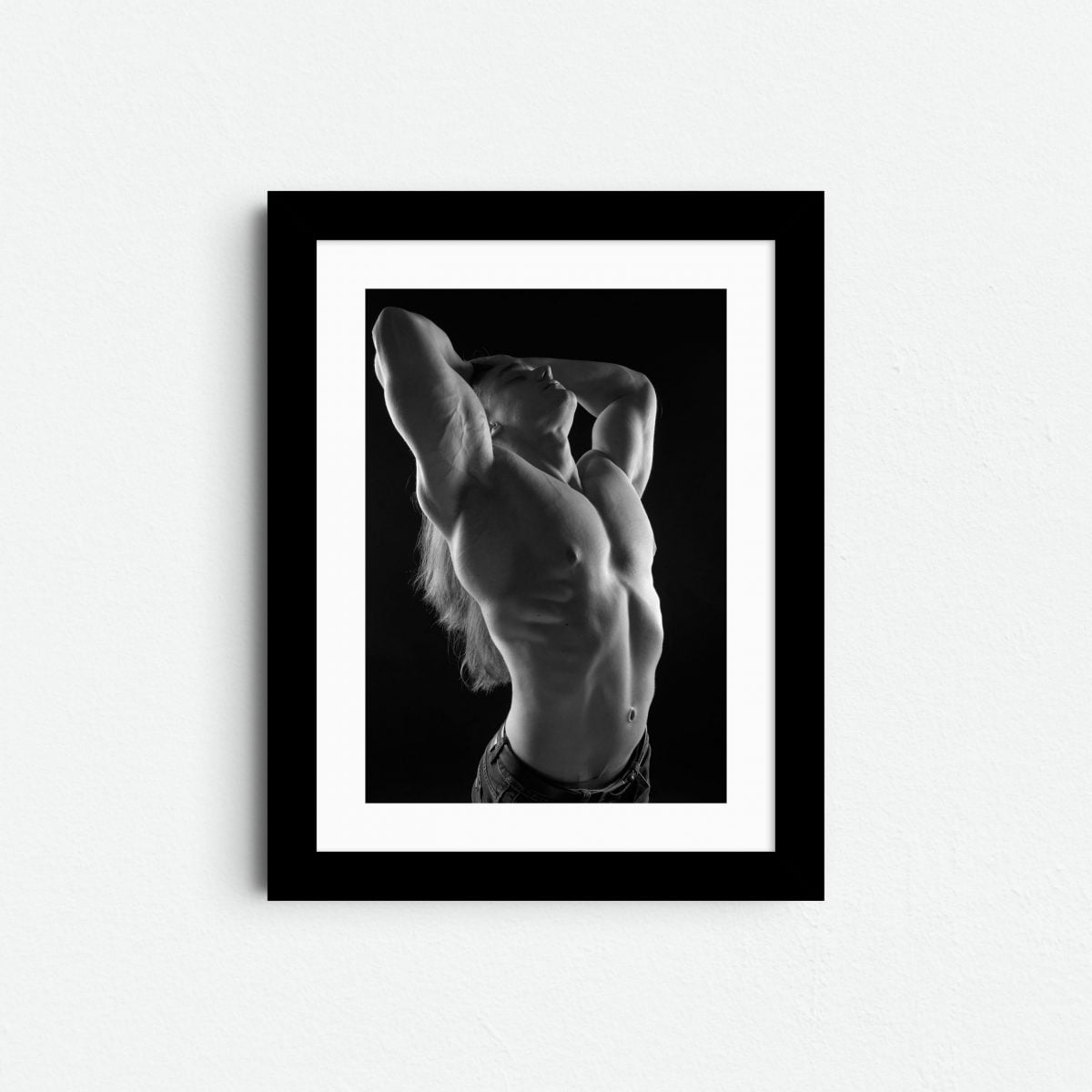 hugo nude erotic wall art prints framed portrait